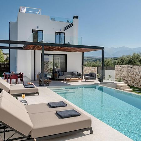 Avrilia Seaside Villa Heated Pool Almirída Ngoại thất bức ảnh